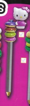 T8872B - Donut-Dekoration für HELLO KITTY Bleistift mit Farbe