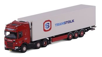 CAV20-1279 - SCANIA R Highline 6x2 mit 3-achsigem Kühlauflieger – TRANSTOLK