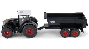 SIK2001 - FENDT 942 Vario mit KRAMPE HP20 Kipper (schwarz)