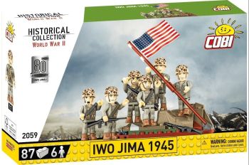 COB2059 - Flaggenhissung auf IWO Jima 1945 – 85 Teile