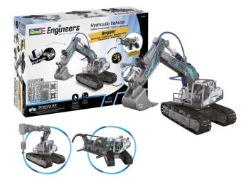 REV21305 - Hydraulikbagger 3 in 1 zum Zusammenbauen