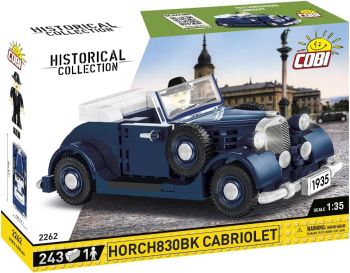 COB2262 - HORCH 830 BK Cabriolet - 243 Teile.