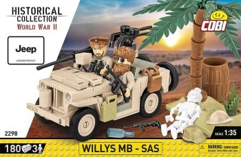 COB2298 - JEEP Willys MB - SAS - 180 Teile