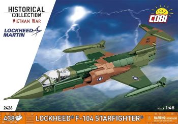 COB2426 - Militärflugzeug LOCKHEED F-104 Starfighter - 438 Teile
