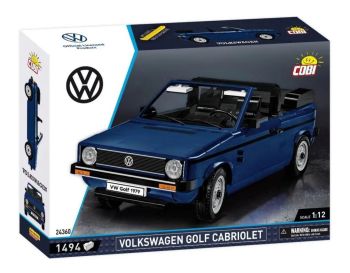 COB24360 - VOLKSWAGEN Golf I Cabrio 1979 Blau – 1494 Teile
