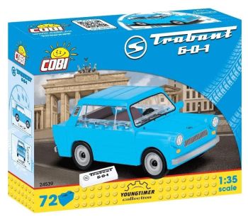 COB24539 - TRABANT 601 Blau – 72 Teile