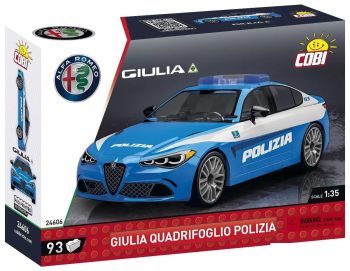 COB24606 - ALFA ROMEO Gulia Quadrifoglio POLIZIA – 93 Stück