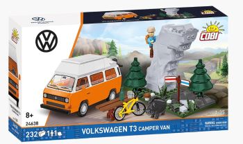 COB24638 - VOLKSWAGEN T3 Campingbus orange – 232 Teile