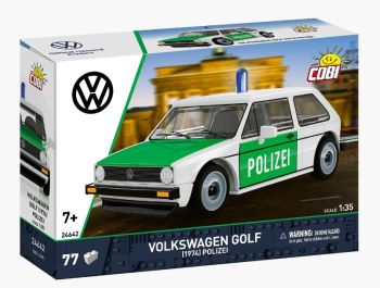 COB24642 - VOLKSWAGEN Golf 1974 – Polizei – 77 Teile