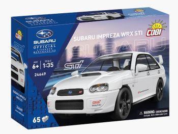 COB24649 - SUBARU Impreza WRX STI weiß – 65 Teile