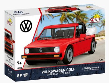 COB24660 - VOLKSWAGEN Golf Cabriolet 1979–1993 rot – 89 Teile