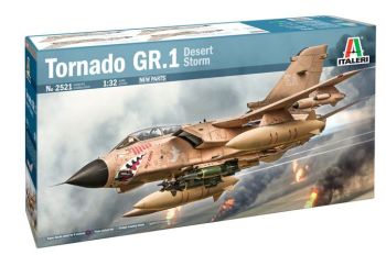 ITA2521 - PANAVIA Tornado GR.1 Desert Storm Jagdflugzeug zum Zusammenbauen und Bemalen