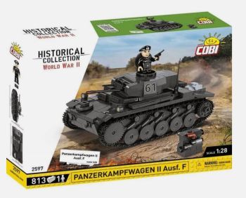 COB2597 - PANZERKAMPFWAGEN II Ausf. Panzer - 813 Teile