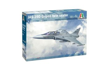 ITA2664 - Kampfflugzeug SAAB JAS-39 Gripen BiPlace zum Zusammenbauen und Bemalen