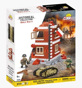 COB2680 - Fernlenkpanzer Goliath – Warschauer Aufstand – 311 Teile