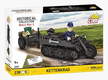 COB2681 - Militärfahrzeug Kettenkrad – 239 Teile