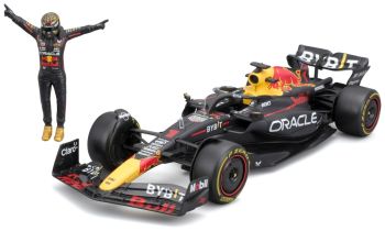 BUR28036V - ORACLE Red Bull RB19 #1 mit M. Verstappen-Figur