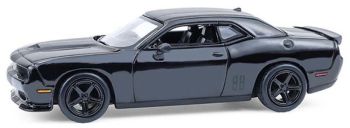 GREEN28170-A - 2016 Dodge Challenger R/T Schwarz aus der Black Bandit-Serie in Blisterverpackung