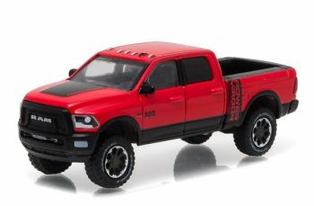 GREEN29873 - Dodge Ram 2500 Power Wagon, Baujahr 2017, rot-schwarz, noch in Originalverpackung.