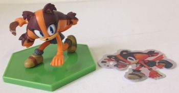 T8902C - Kleine SONIC-Figur (mit Aufklebern) - NAVY