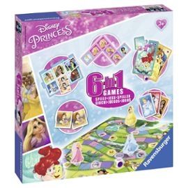 RAV212873 - Disney Princess 6-in-1-Spiel