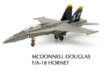 NEW21375A - F/A-18 Hornet Kampfflugzeug im Bausatz