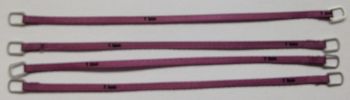 YCC331-4 - Set mit 4 Hebegurten 1 Tonne 10 cm Lila