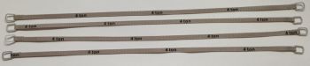 YCC334-5 - Set mit 4 Hebegurten 4 Tonnen von 22 cm Grau
