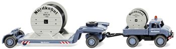 WIK050202 - UNIMOG U406 mit Ablage 2 Achsen blau NORDKABEL