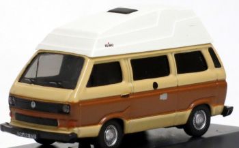 SCH26144 - VOLKSWAGEN T3 Reimo Camper "Braun" Maßstab: 1/87