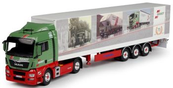 TEK67446 - MAN TGX Euro 6 XLX 4x2 mit Anhänger 3 Achsen WANDT 75 JAAR