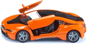 SIK2348 - Sportwagen in den Farben Orange und Schwarz - BMW i8 LCI