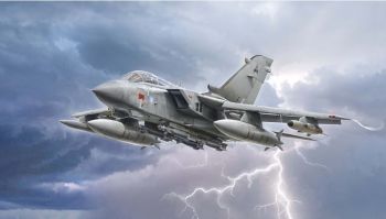 ITA2513 - Zusammenbaubares Flugzeug Tornado GR.4 mit Farbe