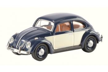 SCH26223 - VOLKSWAGEN Käfer "Blau und Weiß" Maßstab: 1/87