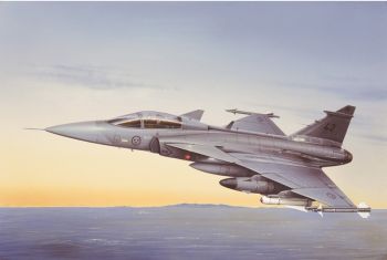 ITA2638 - Baubares Jagdflugzeug JAS 39 A Gripen mit Lackierung