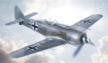 ITA2678 - Flugzeug FW 190 A-8 zum Zusammenbauen und Lackieren