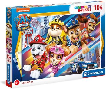 CLE27529 - Puzzle 104 Teile PAT'PATROUILLE - 48.5x33.5 cm