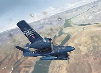 ITA2756 - F7F-3 Tigercat Flugzeug zum Zusammenbauen und Lackieren