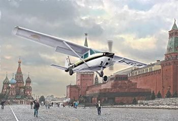 ITA2764 - Flugzeug Cessna 172 Skyhawk II zum Zusammenbauen und Lackieren