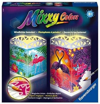RAV27691 - Kerzenhalter - Mixxy-Farben Die Welt der Flamingos