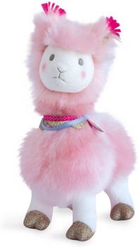 HO2802 - Plüschtier Lama rosa 30 cm