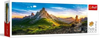 TRF29038 - Panoramapuzzle 1000 Teile Col de Giau Dolomiten