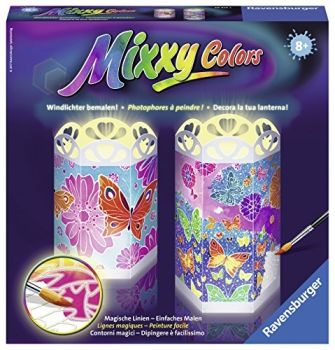 RAV29415 - Teelichthalter - Mixxy-Farben Bunte Schmetterlinge