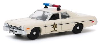 GREEN30140 - DODGE Monaco 1975 des Sheriffs von Hazzard County in Blisterverpackung