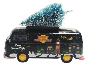GREEN30564-A - VOLKSWAGEN Typ 2 Kastenwagen, Baujahr 1971, aus der CHRISTMAS COLLECTION 2025 Serie, noch in der Original-Blisterverpackung