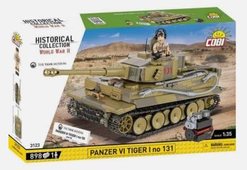 COB3123 - PANZER VI Tiger I Panzer Nr. 131 - 898 Teile