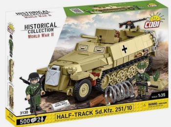 COB3130 - Halbkettenfahrzeug Sd.Kfz. 251/10 Militärfahrzeug - 500 Teile