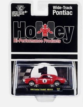 M2M-31500-HS26 - Pontiac Firebird 400 HO 1968 rot Holley in Blisterverpackung
