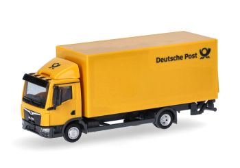 HER317689 - MAN TGL K-LKW 4x2 mit Kofferaufbau und Heckklappe DEUTSCHE POST