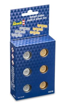 REV32218 - Email Color – Set Silber und Gold – 6 x 14 ml